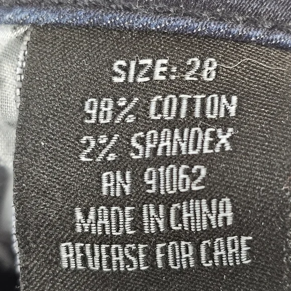 Standards & Practices Jeans 28 Women’s  Dark Wash Denim Rodeo Cowgirl Western - Picture 8 of 12